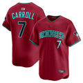 Arlishia A.Diamondbacks #7 Corbin Carroll Player Red Alternate Limited Personalized Stitched Jerseys