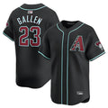 Arlishia A.Diamondbacks #23 Zac Gallen Player Black Replica Game Stitched Jerseys
