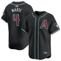 Arlishia A.Diamondbacks #4 Ketel Marte Player Black Replica Game Stitched Jerseys