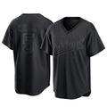 Arlishia Athletics #5 Jacob Wilson Black Replica Pitch Fashion T shirt Stitched Jersey