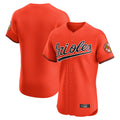 Arlishia B.Orioles Orange Limited Elite Home Game Blank Player Stitched Jerseys