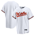 Arlishia B.Orioles White Home Game Blank Player Stitched Jerseys