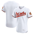 Arlishia B.Orioles White Limited Elite Home Game Blank Player Stitched Jerseys