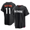 Arlishia B.Orioles #11 Jordan Westburg Player Black City Connect Home Game Stitched Jerseys