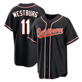 Arlishia B.Orioles #11 Jordan Westburg Player Black Snake Skin City Home Game Stitched Jerseys