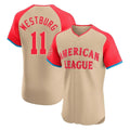Arlishia B.Orioles #11 Jordan Westburg Player Cream American League All-Star Limited Elite Home Game Stitched Jerseys