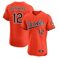 Arlishia B.Orioles #12 Dylan Beavers Player Orange Limited Elite Home Game Stitched Jerseys