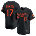 Arlishia B.Orioles #17 Colton Cowser Player Black Limited Home Game Stitched Jerseys