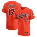 Arlishia B.Orioles #17 Colton Cowser Player Orange Limited Elite Home Game Stitched Jerseys