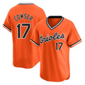Arlishia B.Orioles #17 Colton Cowser Player Orange T-shirt Limited Home Game Stitched Jerseys