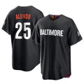 Arlishia B.Orioles #25 Pete Alonso Player Black City Connect Home Game Stitched Jerseys