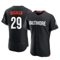 Arlishia B.Orioles #29 Samuel Basallo Player Black City Connect Limited Elite Home Game Stitched Jerseys