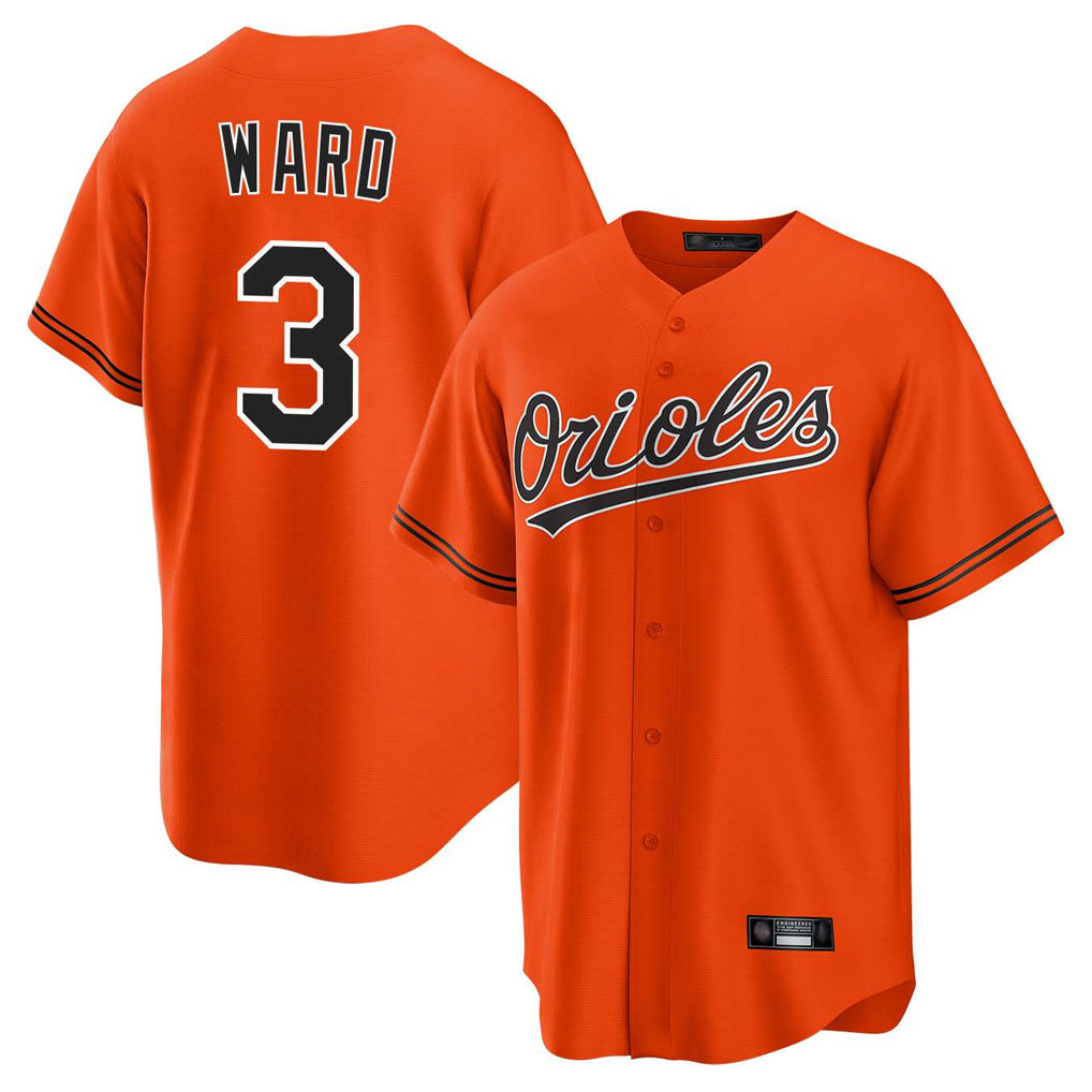 Arlishia B.Orioles #3 Taylor Ward Player Orange Home Game Stitched Jerseys