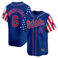 Arlishia B.Orioles #6 Ryan Mountcastle Player Royal Independence Day Vapor Premier Limited Home Game Stitched Jerseys