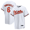 Arlishia B.Orioles #6 Ryan Mountcastle Player White Home Game Stitched Jerseys