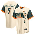 Arlishia B.Orioles #7 Jackson Holliday Player Cream 2026 City Connect Home Game Stitched Jerseys