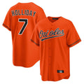 Arlishia B.Orioles #7 Jackson Holliday Player Orange Home Game Stitched Jerseys