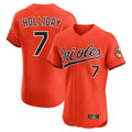 Arlishia B.Orioles #7 Jackson Holliday Player Orange Limited Elite Home Game Stitched Jerseys