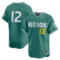 Arlishia B.Red Sox #12 Connor Wong Player Green City Connect Limited Home Game Stitched Jerseys