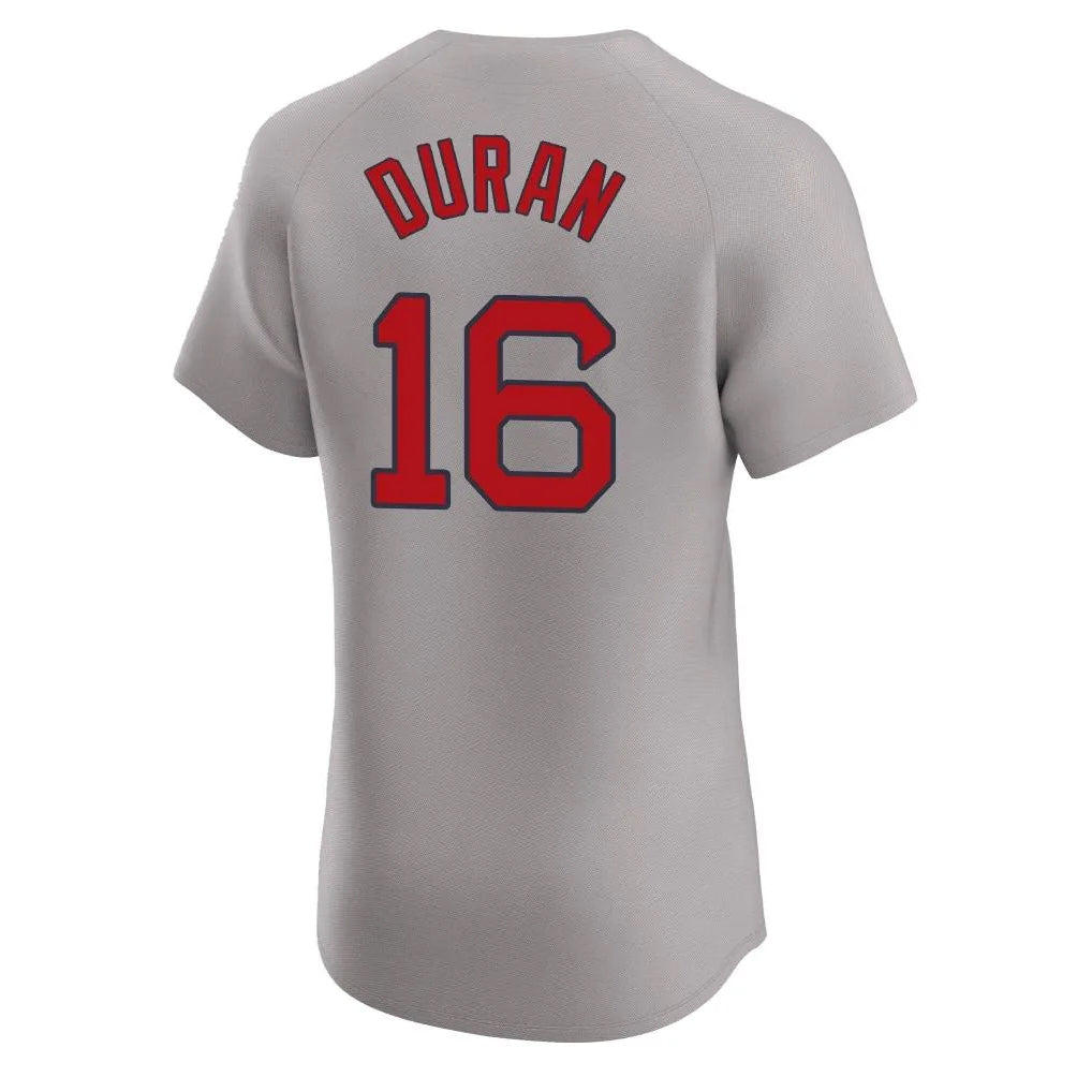Arlishia B.Red Sox #16 Jarren Duran Player Gray Road Limited Elite Home Game Stitched Jerseys