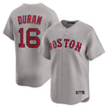 Arlishia B.Red Sox #16 Jarren Duran Player Gray Road Limited Home Game Stitched Jersey