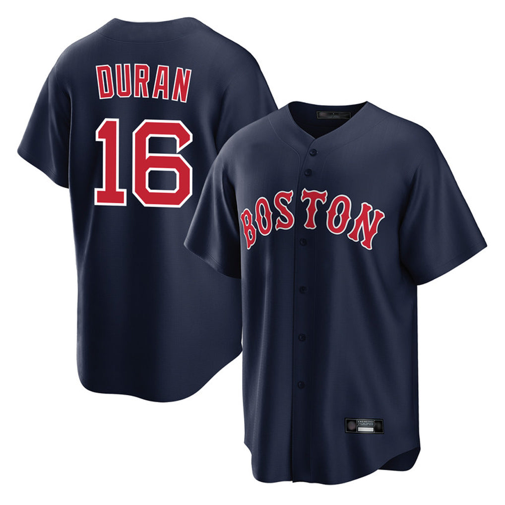 Arlishia B.Red Sox #16 Jarren Duran Player Navy Home Game Stitched Jersey