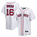 Arlishia B.Red Sox #16 Jarren Duran Player White Home Game Stitched Jersey