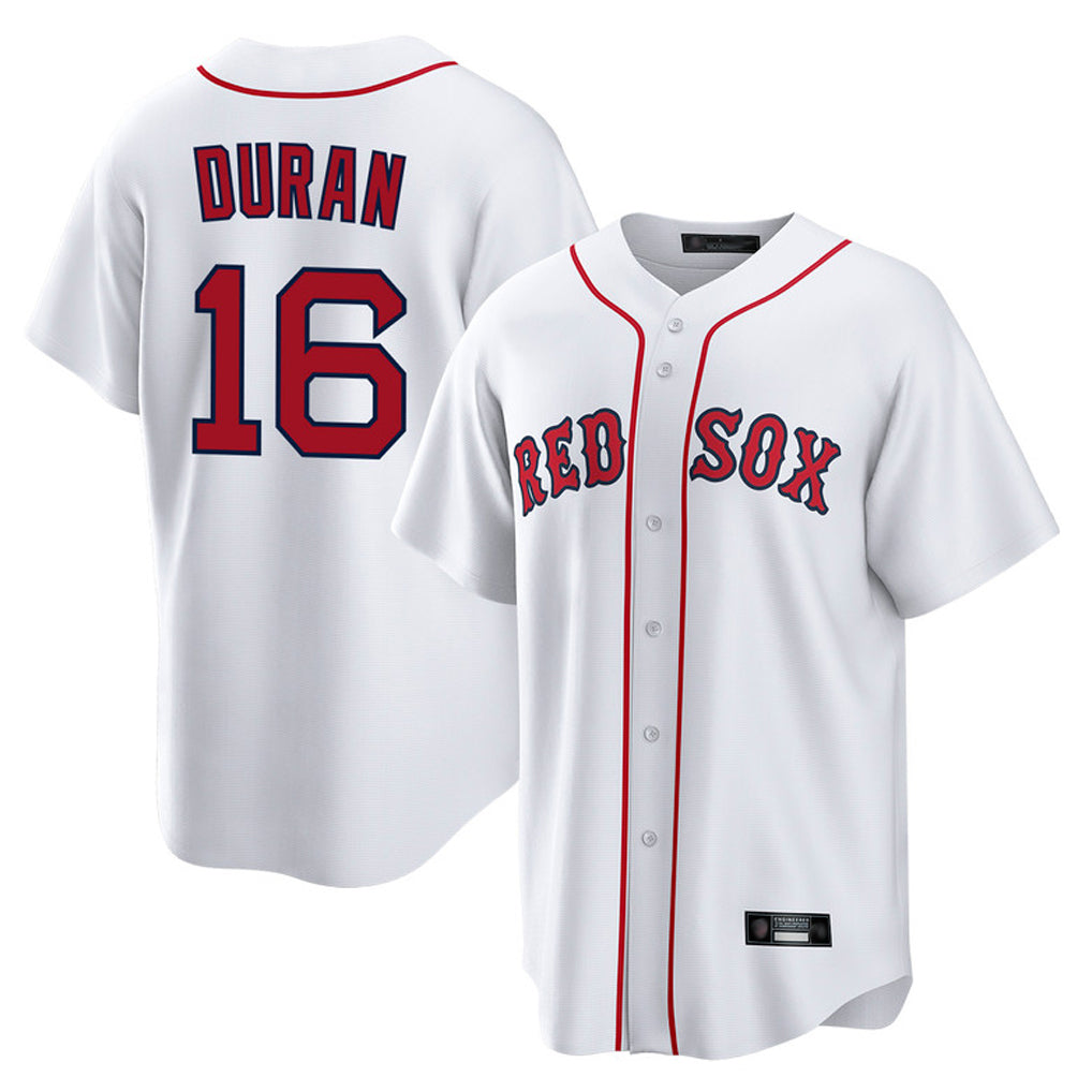 Arlishia B.Red Sox #16 Jarren Duran Player White Home Game Stitched Jersey