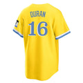 Arlishia B.Red Sox #16 Jarren Duran Player Yellow Home Game Stitched Jerseys