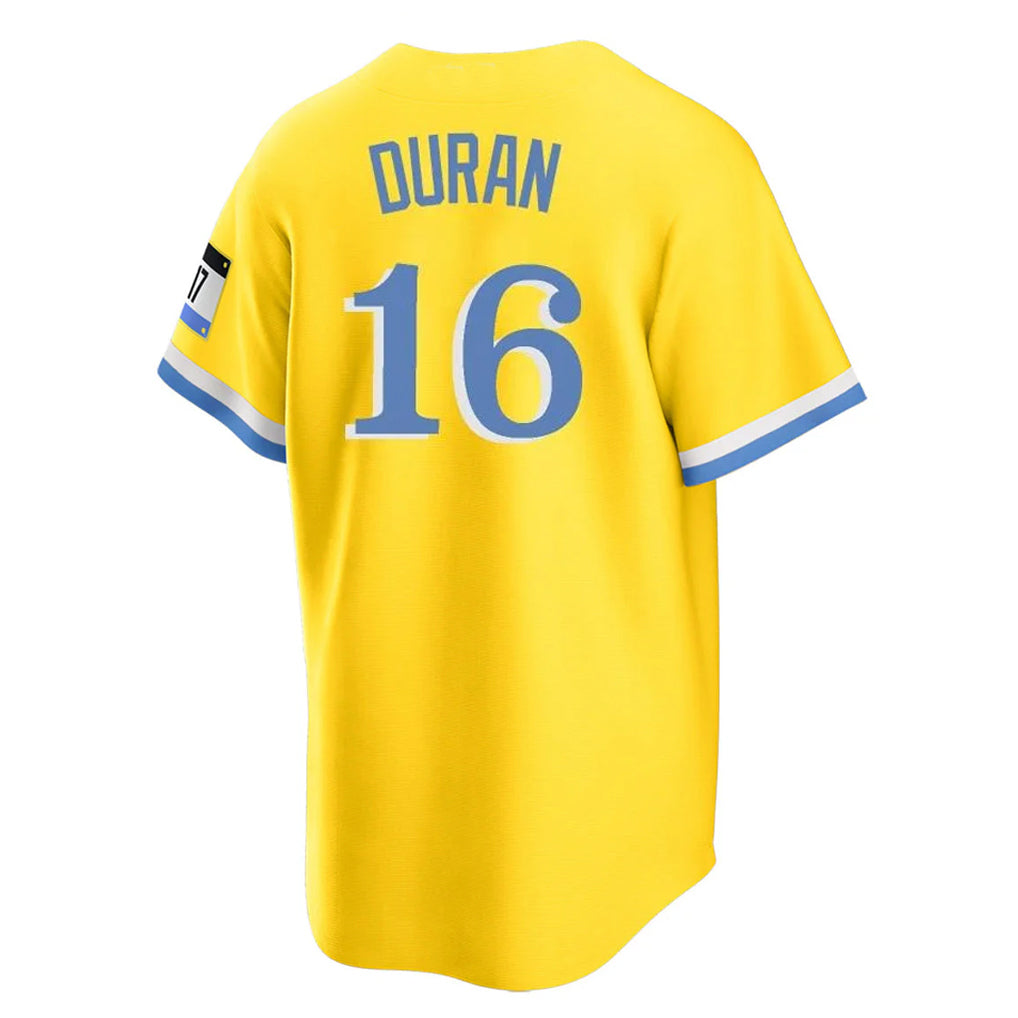 Arlishia B.Red Sox #16 Jarren Duran Player Yellow Home Game Stitched Jerseys
