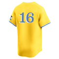 Arlishia B.Red Sox #16 Jarren Duran Player Yellow Limited Home Game Stitched Jerseys