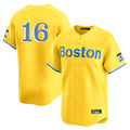 Arlishia B.Red Sox #16 Jarren Duran Player Yellow Limited Home Game Stitched Jersey