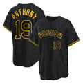 Arlishia B.Red Sox #19 Roman Anthony Player Black Snake Skin City Home Game Stitched Jerseys