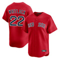 Arlishia B.Red Sox #22 Garrett Whitlock Player Red Limited Home Game Stitched Jerseys