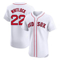 Arlishia B.Red Sox #22 Garrett Whitlock Player White Limited Elite Home Game Stitched Jerseys
