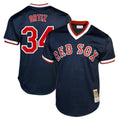 Arlishia B.Red Sox #34 David Ortiz Player Navy Cooperstown Collection Mesh T-shirt Home Stitched Jerseys
