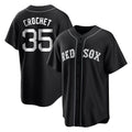 Arlishia B.Red Sox #35 Garrett Crochet Player Black Home Game Stitched Jerseys