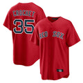 Arlishia B.Red Sox #35 Garrett Crochet Player Red Home Game Stitched Jerseys
