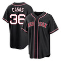 Arlishia B.Red Sox #36 Triston Casas Player Black Out Home Game Stitched Jerseys