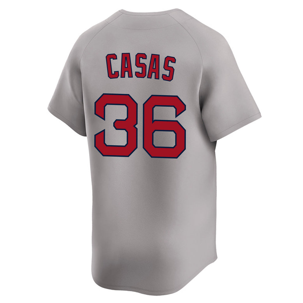Arlishia B.Red Sox #36 Triston Casas Player Gray Road Limited Home Game Stitched Jerseys