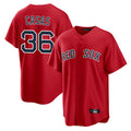 Arlishia B.Red Sox #36 Triston Casas Player Red Home Game Stitched Jersey
