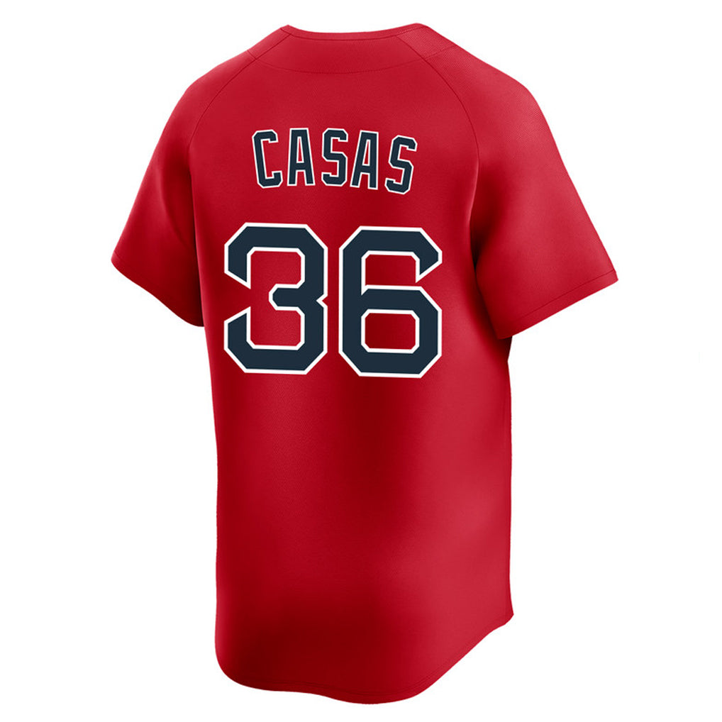 Arlishia B.Red Sox #36 Triston Casas Player Red Limited Home Game Stitched Jerseys