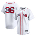 Arlishia B.Red Sox #36 Triston Casas Player White Limited Home Game Stitched Jersey