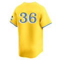 Arlishia B.Red Sox #36 Triston Casas Player Yellow Limited Home Game Stitched Jerseys