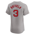 Arlishia B.Red Sox #3 Ceddanne Rafaela Player Gray Road Limited Elite Home Game Stitched Jerseys