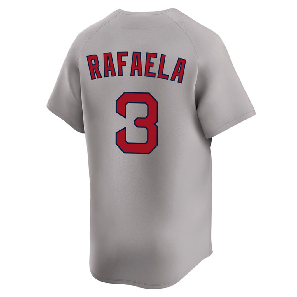 Arlishia B.Red Sox #3 Ceddanne Rafaela Player Gray Road Limited Home Game Stitched Jerseys