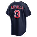 Arlishia B.Red Sox #3 Ceddanne Rafaela Player Navy Home Game Stitched Jerseys