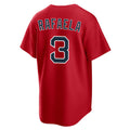 Arlishia B.Red Sox #3 Ceddanne Rafaela Player Red Home Game Stitched Jerseys