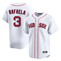 Arlishia B.Red Sox #3 Ceddanne Rafaela Player White Limited Home Game Stitched Jersey