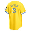 Arlishia B.Red Sox #3 Ceddanne Rafaela Player Yellow Home Game Stitched Jerseys